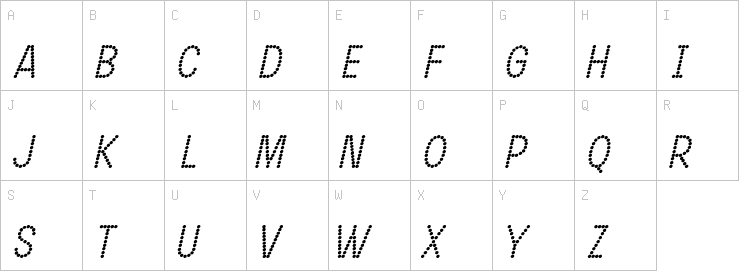 Uppercase characters