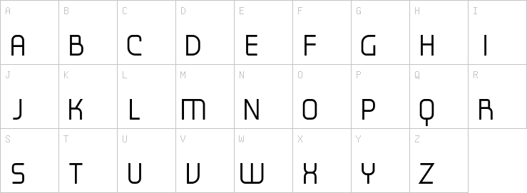 Uppercase characters