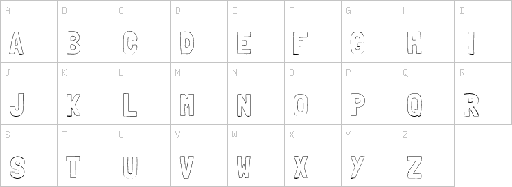 Uppercase characters