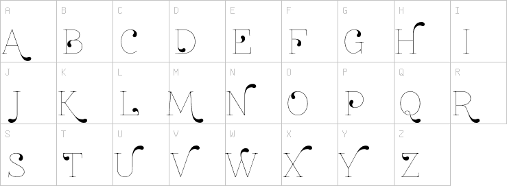 Uppercase characters
