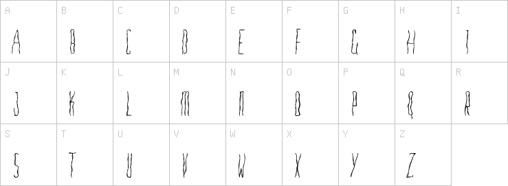 Uppercase characters
