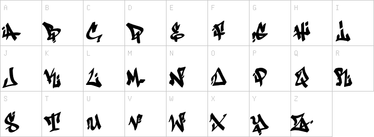 Uppercase characters