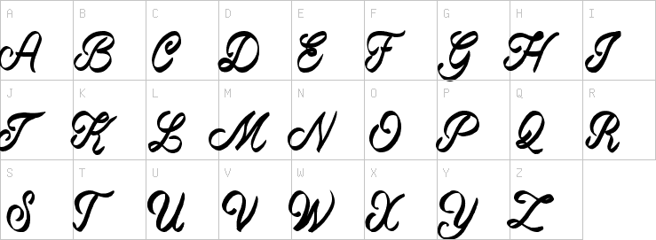 Uppercase characters