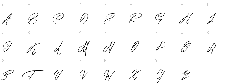 Uppercase characters