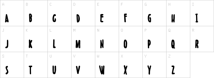 Uppercase characters