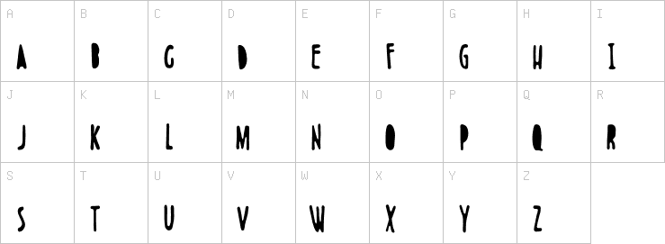 Uppercase characters