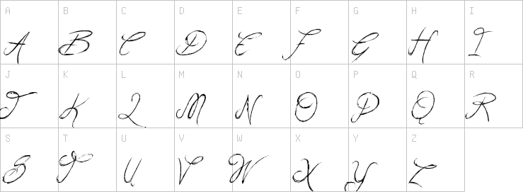 Uppercase characters