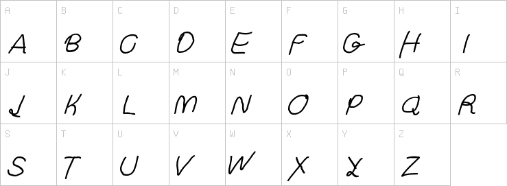 Uppercase characters