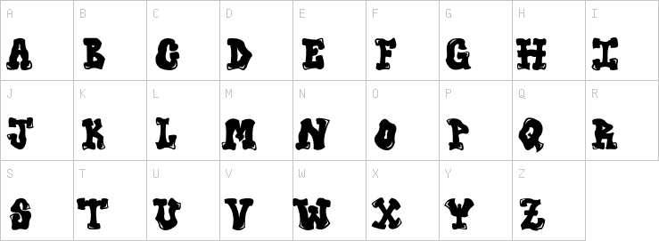 Uppercase characters