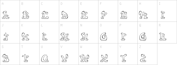 Uppercase characters