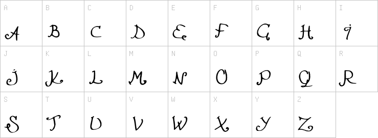 Uppercase characters