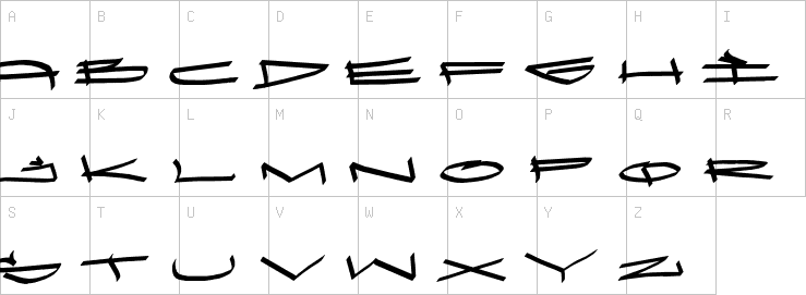 Uppercase characters