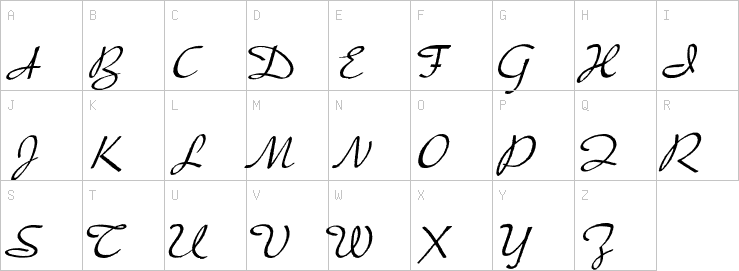 Uppercase characters