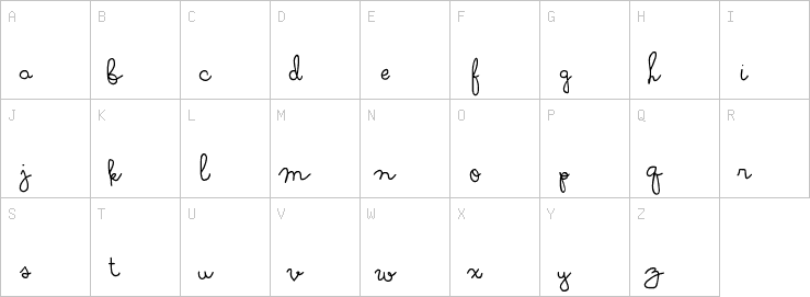 Uppercase characters