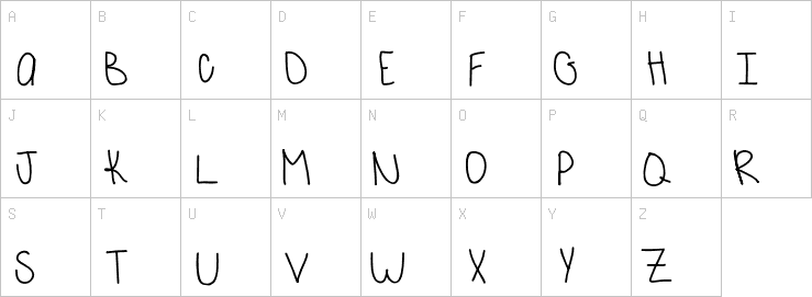 Uppercase characters
