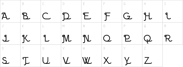 Uppercase characters