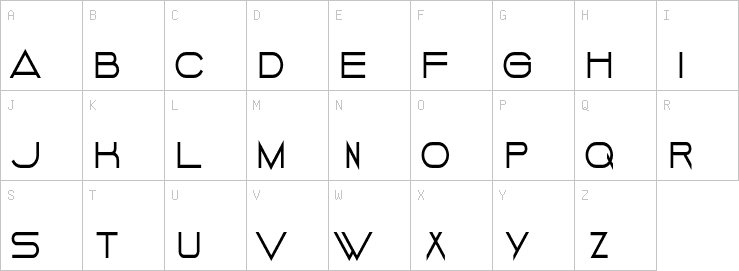 Uppercase characters