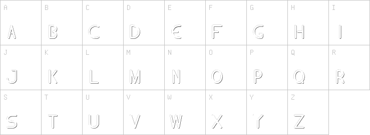 Uppercase characters