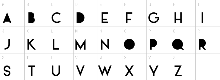 Uppercase characters