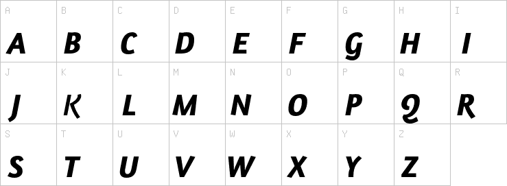 Uppercase characters