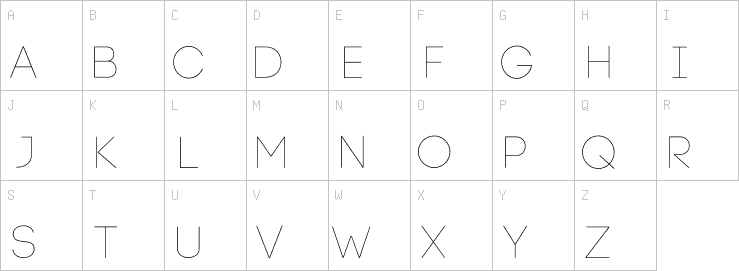 Uppercase characters