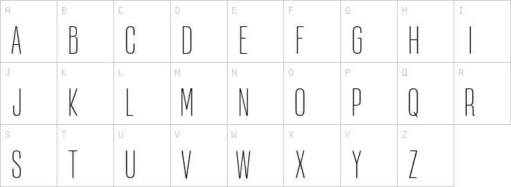 Uppercase characters