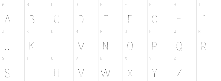 Uppercase characters