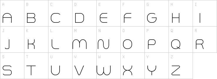 Uppercase characters