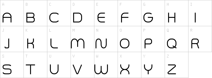 Uppercase characters