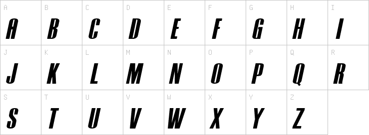 Uppercase characters