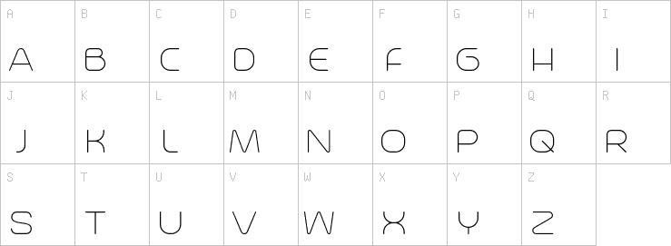Uppercase characters
