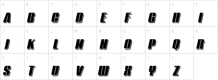 Uppercase characters