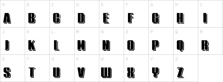 Uppercase characters