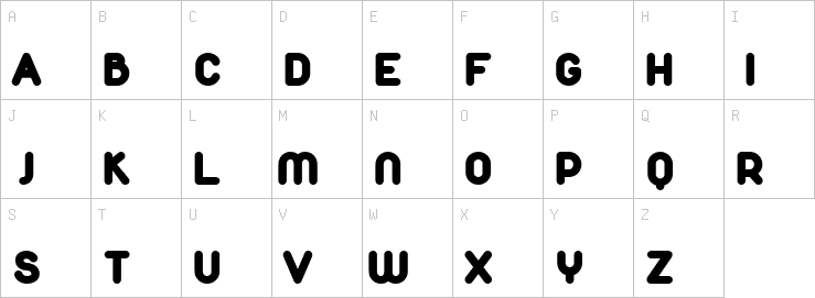 Uppercase characters
