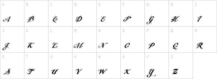 Uppercase characters