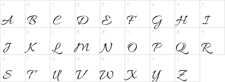 Uppercase characters