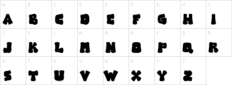 Uppercase characters