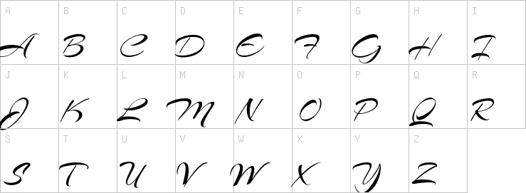 Uppercase characters