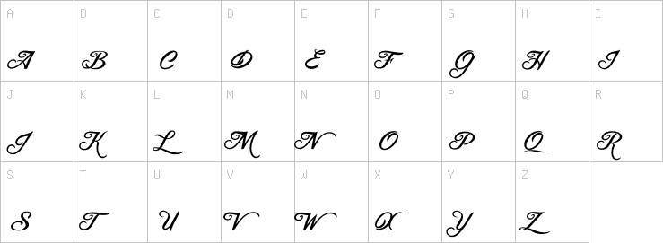 Uppercase characters