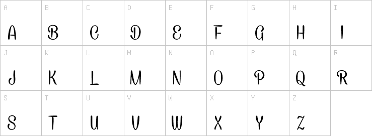 Uppercase characters