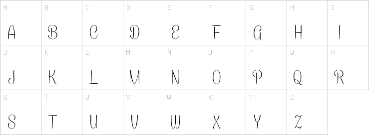 Uppercase characters