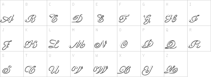 Uppercase characters