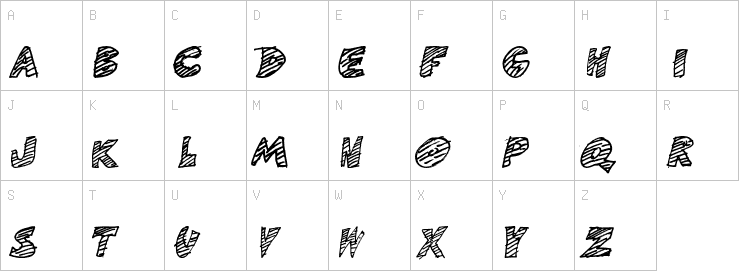 Uppercase characters