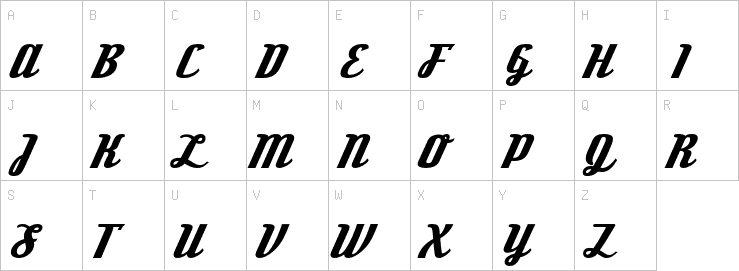 Uppercase characters
