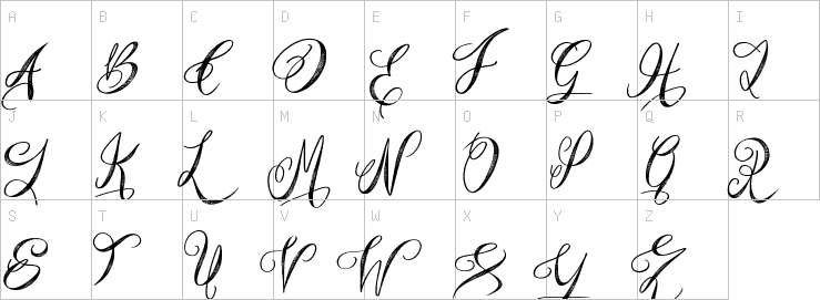 Uppercase characters
