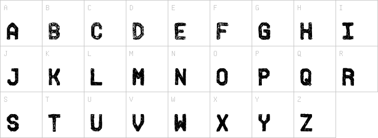 Uppercase characters