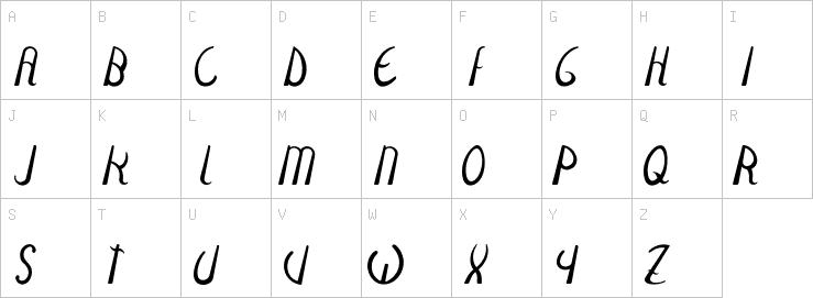 Uppercase characters