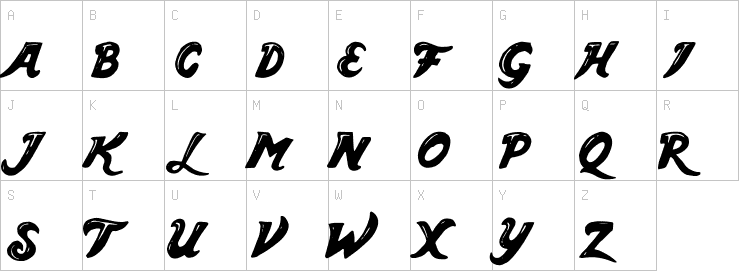 Uppercase characters