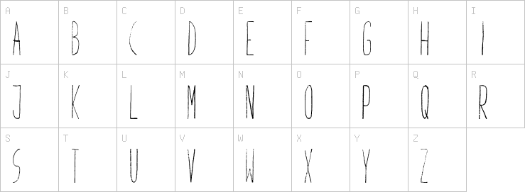 Uppercase characters