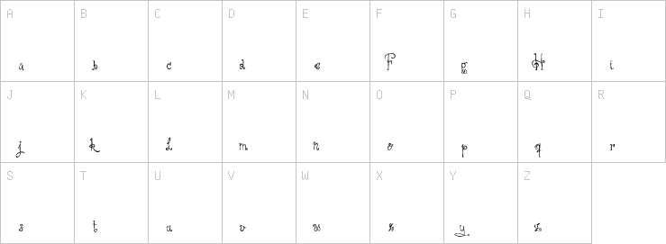 Uppercase characters